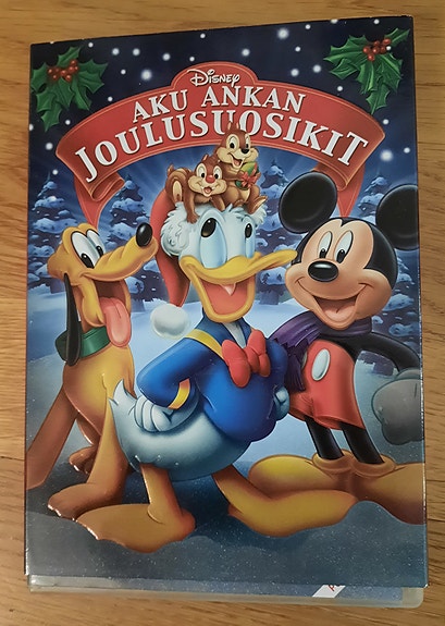 Aku Ankan, joulusuosikit DVD
