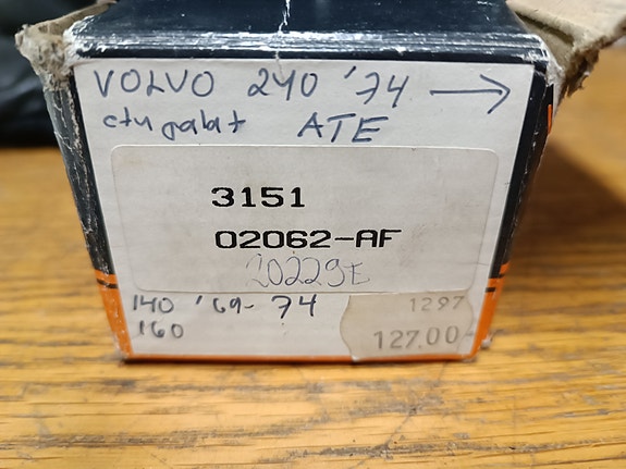 Volvo 140/160/240 sarjan uudet etujarrupalat ATE jarruihin