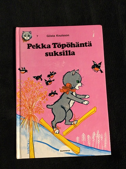 Pekka Töpöhäntä suksilla