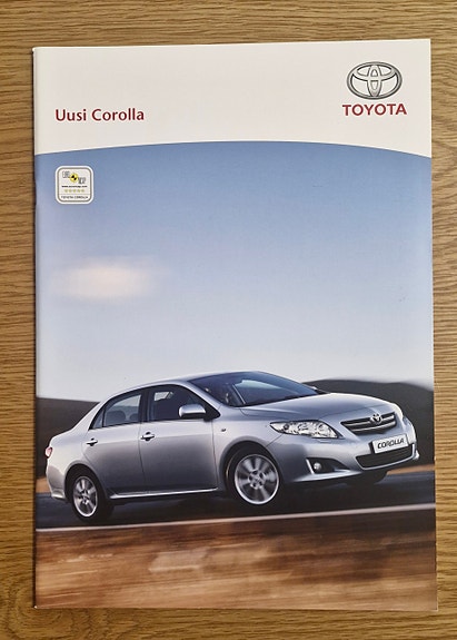 Toyota Corolla -esite 2007