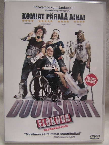 Duudsonit elokuva dvd