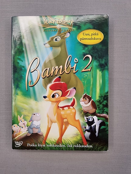 Uusi DVD Bambi 2