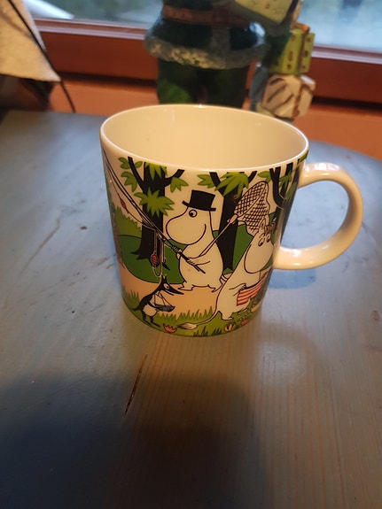Muumimuki lähdetään lomalle