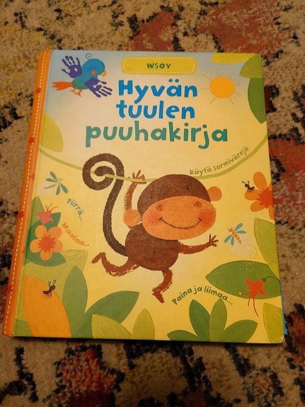 Hyvän tuulen puuhakirja askartelukurja