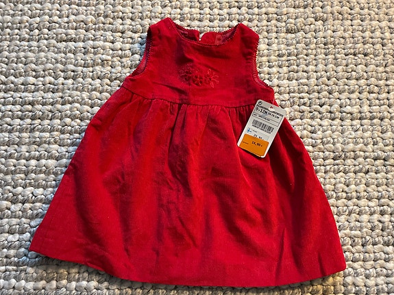 Zara uusi juhlamekko / mekko 9-12kk / 74/76cm