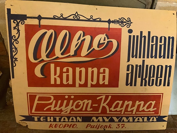 Wanha kyltti - Puijon Kappa Kuopio
