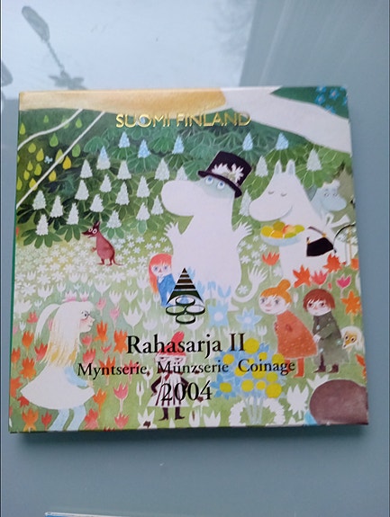 Muumi keräily kolikot