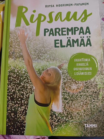 Ripaus parempaa elämää -kirja (toim.kulut hinnassa)