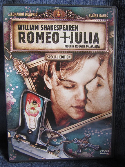 William Shakespearen Romeo ja Julia dvd