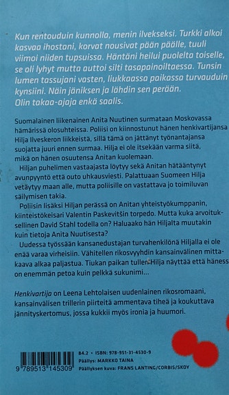 Leena Lehtolaisen kirja
