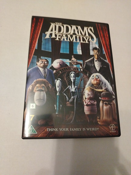 The Addams family dvd + figut