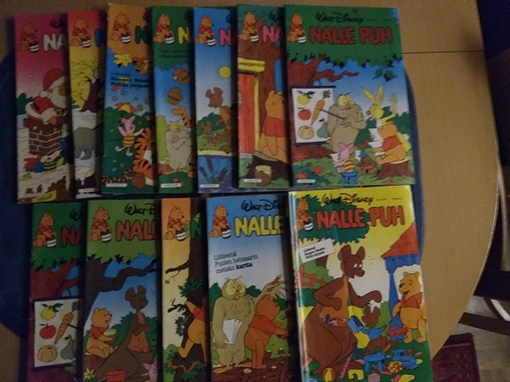Nalle Puh sarjakuva lehtiä 6