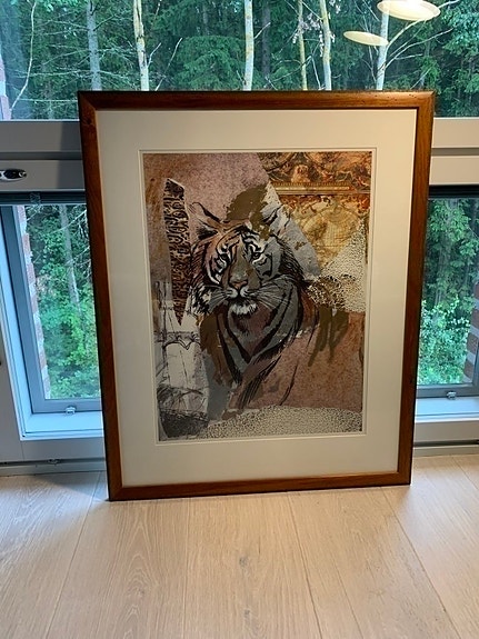 LEIJONA TAULU 85cm*69cm (Seven Art Suomi)