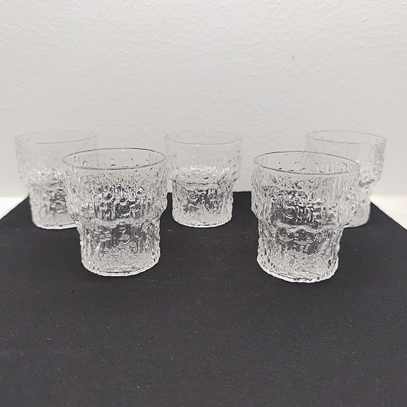 Tapio Wirkkala Paadar snapsilasi 7 cl 5 kpl, Iittala