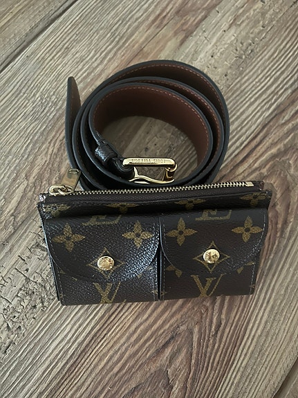Louis Vuitton Monogram Ceinture Pochette Duo belt