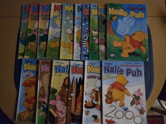 Nalle Puh sarjakuva lehtiä 5