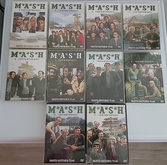 M*A*S*H 2-11 Armeijan liikkuva kenttäsairaala sarja UUSIA