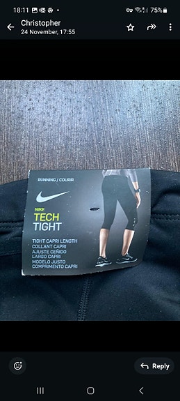 Nike Tech Tight naisten juoksutrikoot XS musta
