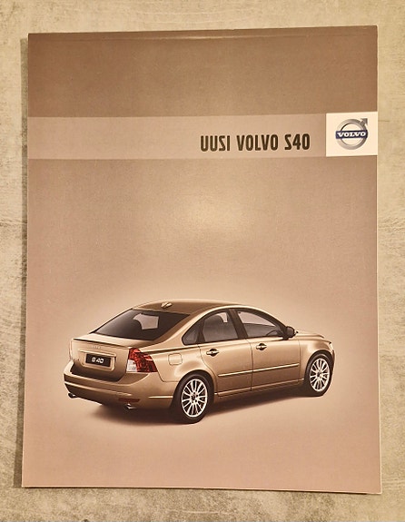 Volvo S40 -esite 2008