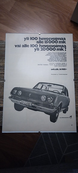 Toyota Corona taulu