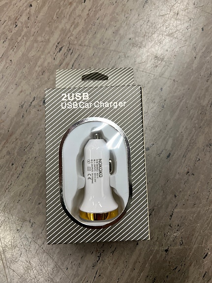 Autolaturi - 2 USB Usb Car Charger (Muovinen kultainen)