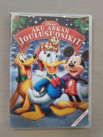 DVD Aku Ankan joulusuosikit
