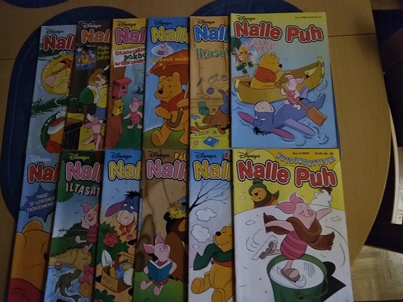 Retroa, Nalle Puh sarjakuva lehtien vuosikertoja 6