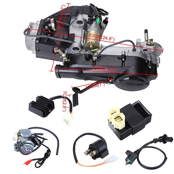 150cc Skootterin vaihtomoottori