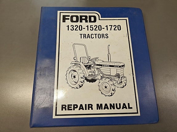 Ford 1320 –1520 -1 720 Tractors Repair Manual