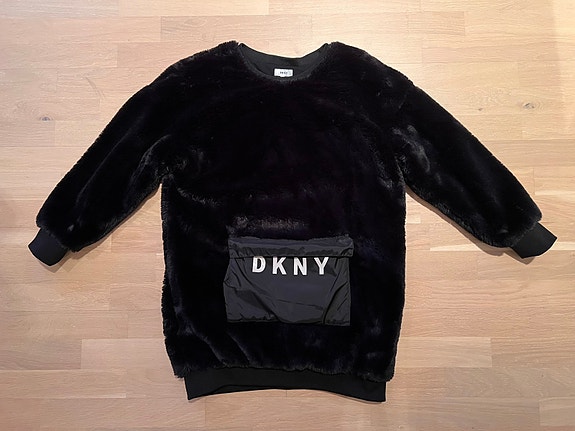 DKNY tekoturkis mekko, nuorten koko 16, aikuisten XS-S