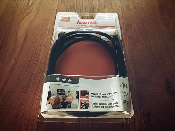 Hama High-Speed HDMI Cable with Ethernet (1,5 m)