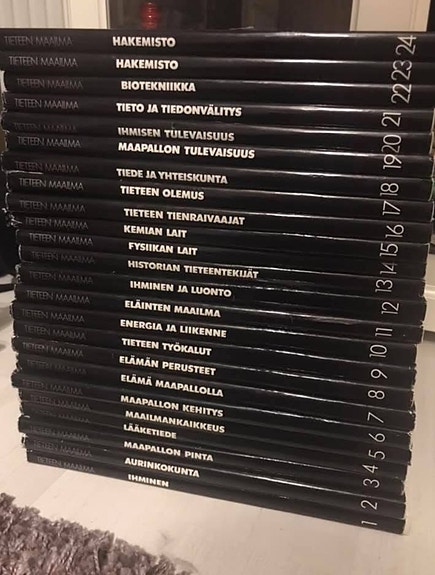 Tieteen maailma kirjasarja 1-24