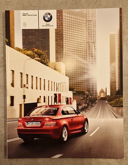 BMW 1-Sarjan Coupe -esite 2007