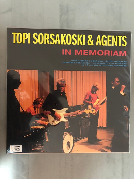 KELTAINEN LP Topi Sorsakoski & Agents In Memoriam