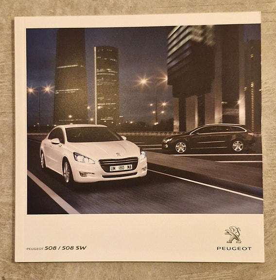 Peugeot 508 / 508 SW -esite 2010