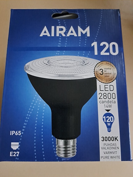 Airamin 120 lamppu