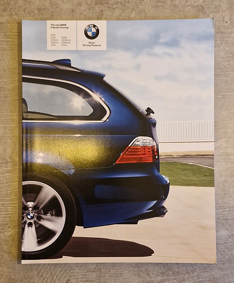BMW 5 Series Touring (e61 LCI) -esite 2007
