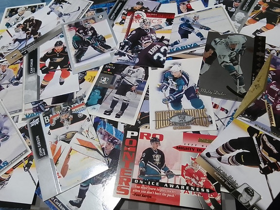 Anaheim Ducks-jääkiekkokortteja postitettuna #337