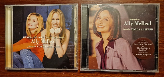 2 kpl Vonda Shepard - Ally McBeal - cdeitä