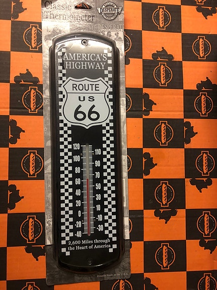 Ulkolämpömittari route 66