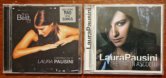 2 kpl Laura Pausini cdeitä