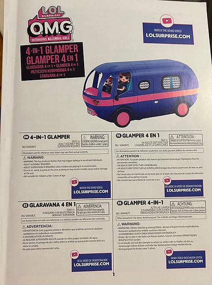 LOL matkailuauto tarvikkeineen