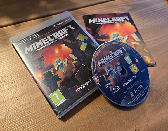 Minecraft -peli Playstation 3 konsolille