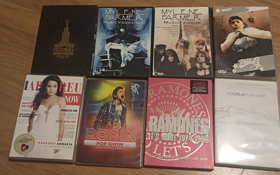 DVD musiikkia