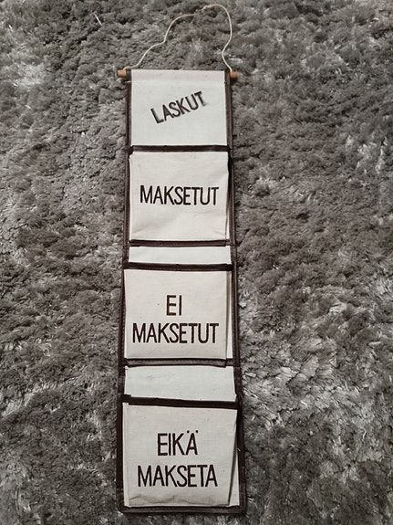 Seinälle SÄILYTYS Taulu