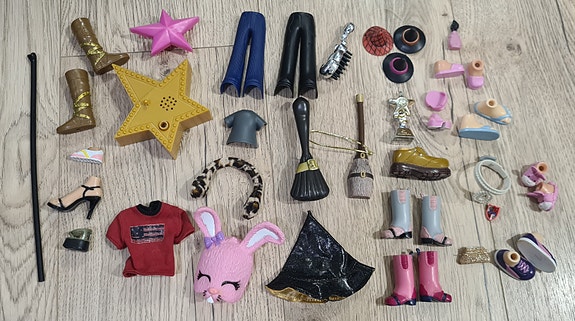 Bratz tavarat / asusteet