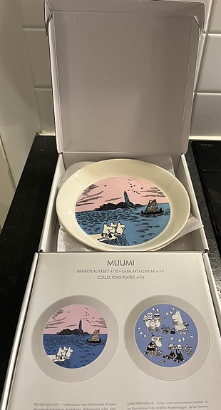 Muumi keräilylautaset 4/10