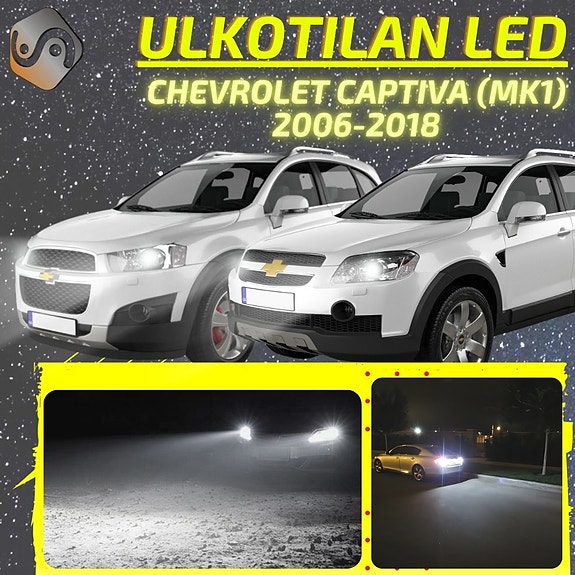 CHEVROLET CAPTIVA (MK1) Ulkovalojen LED -päivityssarja