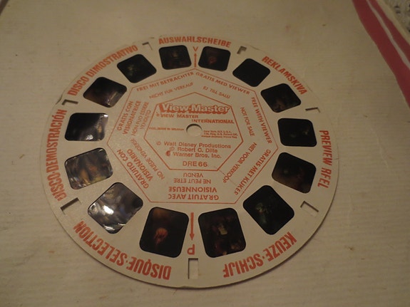 View Master kuvakiekko, DRE 66, Lasten Disney