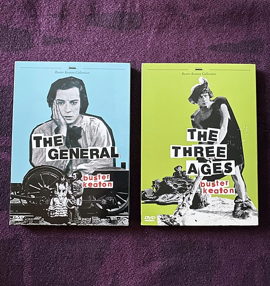 Buster Keaton DVD elokuvat The General / The Three Ages